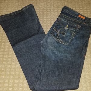 Plastic by Gly Boot Cut Jeans - sz 11